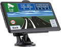GPS Navigation for Car, 2025 Map 7 inch Touch Screen Car GPS, Voice Turn Direction Guidance, Support Speed and Red Light Warning, Pre-Installed North America Lifetime map Free Update