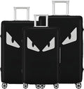 3 PCS Thicken Elastic Luggage Cover Protectors for TSA Approved 20" 24" 28" suitcase covers for luggage,Waterproof Dustproof Anti-scratch Travel Suitcase Cover Set