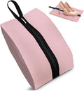 Shoe Bags for Travel Large Capacity Oxford Fabric Portable Shoe Bags, Multi-Functional Dust-Proof and Waterproof Men & Women Travel Shoe Bag for Packing in Suitcase(Pink, 1-Pack)