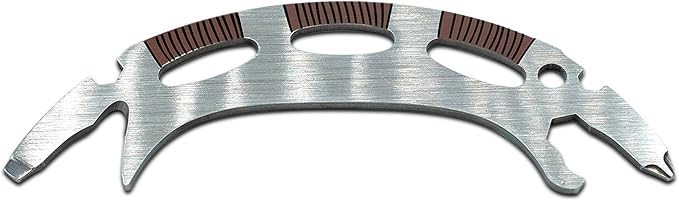 Star Trek Klingon Bat'leth 6-In-1 Multitool Kit | Includes Screwdriver, Wrench, Bottle Opener, Cord Cutter, Hand Tools | Pocket-Sized Portable Survival Camping Tool