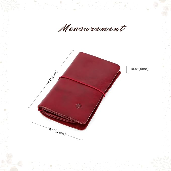 Genuine Leather Nomad Organizer Travel Wallet | Women's Wallet Clutch Passport Holder