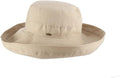 Scala Women's Cotton Hat with Inner Drawstring and Upf 50+ Rating