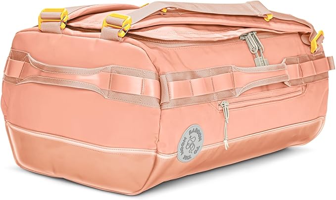 Baboon to the Moon Go-Bag Medium 40L – Detachable Straps, Small Duffle Bag for Travel, Gym Bag for Women, Mens Travel Bag, Duffel Bags for Traveling, Travel Duffel Bags for Women (Sunset Coral)