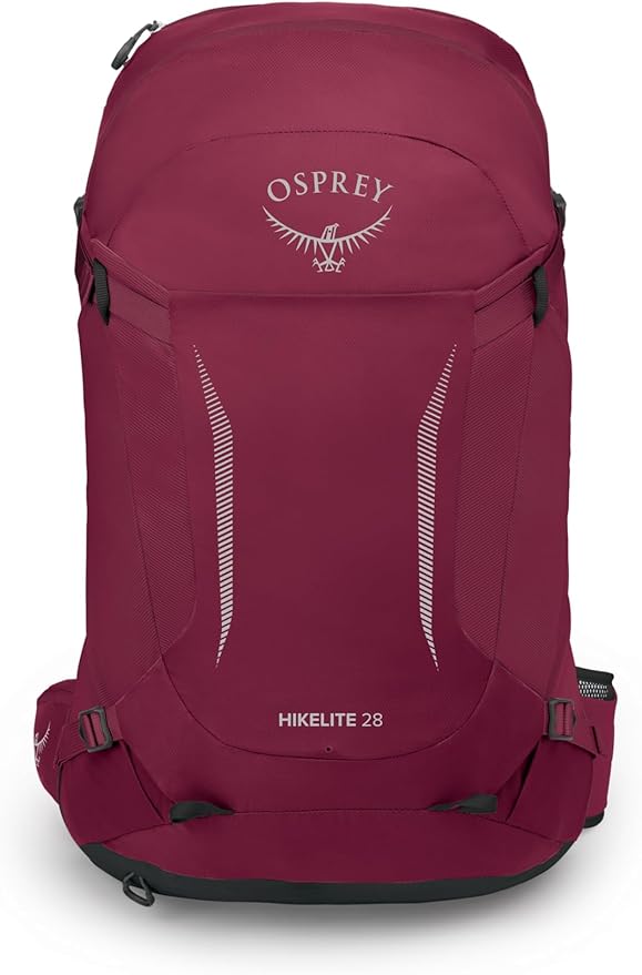 Osprey Hikelite 28L Unisex Hiking Backpack, Chameleon/Black, M/L