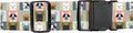 Luggage Straps for Suitcases, Adjustable Travel Belt, Durable Wide Luggage Strap, Cute Suitcase Strap Identifiers with Buckle, Bag Straps for Luggage, Cute Dogs