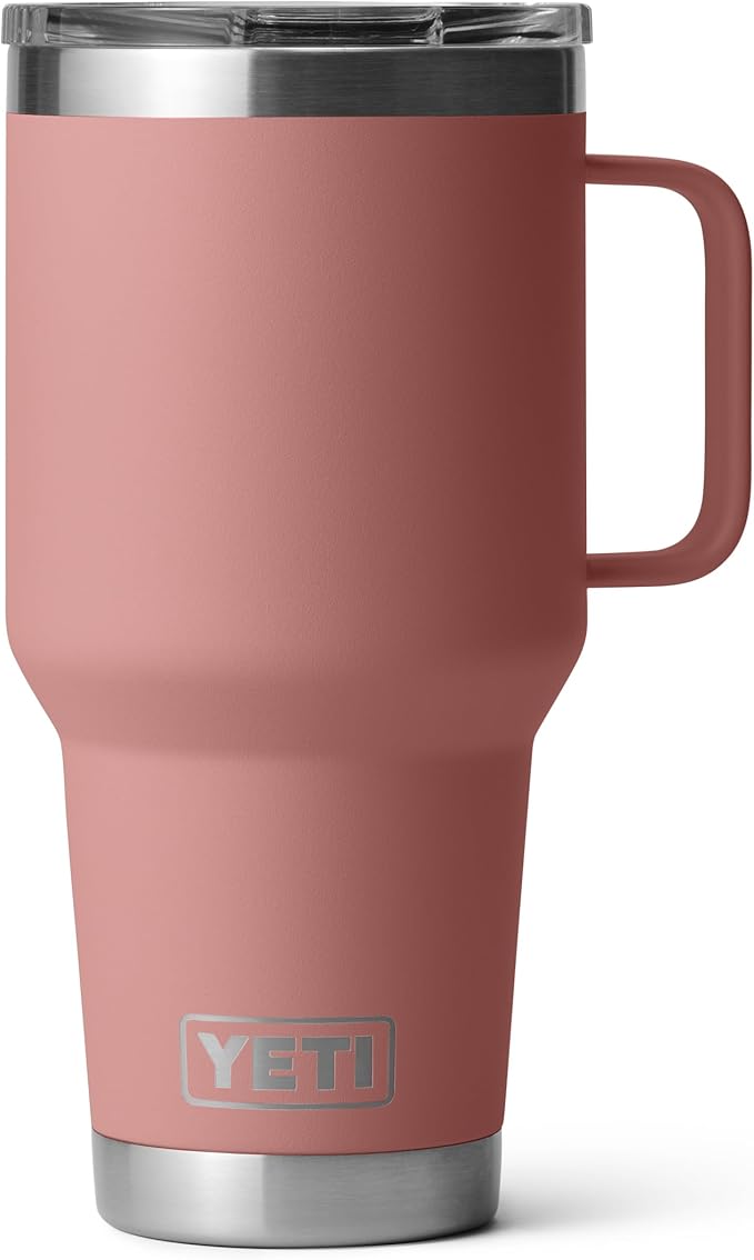 YETI Rambler 30 oz Travel Mug, Stainless Steel, Vacuum Insulated with Stronghold Lid