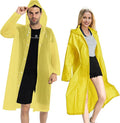 Rain Coats (2 Pack) - Reusable EVA Rain Ponchos for Adults Rain Jackets Raincoats for Men Women