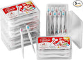 cleaings® Mini Disposable Toothbrush Set with Toothpaste – Travel Essentials, Portable Toothbrush for Women & Men, Camping, Road Trip, Vacation, 24 Count-Mix Flavor（Pack of 5）