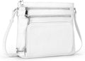 befen Genuine Leather Crossbody Bags for Women, Lightweight Medium Anti-Theft Shoulder Purse with Built in RFID Wallet