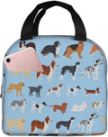 Cute Dog Lunch Box Puppy Lunch Bag Insulated Reusable Lunch Tote Bag Cooler Tote Bag for Men Women