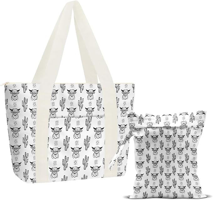 Beach Bags Wet Bag for Swimsuit Tote Bag for Friends Travel Gifts, Aloha Bags Waterproof Vacation Essential