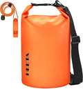 HEETA Waterproof Dry Bag for Women Men(Upgraded Version) 5L/10L/20L/30L/40L Roll Top Lightweight Dry Storage Bag Backpack with Emergency Whistle for Travel, Swimming, Boating, Kayaking, Camping, Beach
