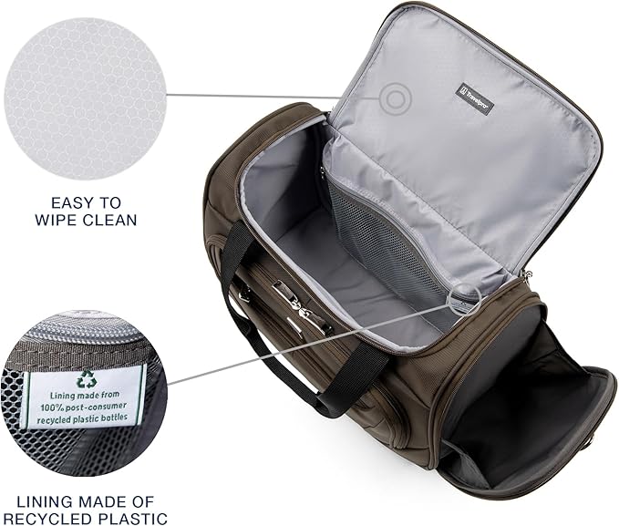 Travelpro Maxlite 5 Softside Lightweight Underseat Carry-On Travel Tote, Overnight Weekender Bag