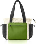 Tote Bag for Women, Lightweight Puffer bag with Zipper & Compartments, Quilted Shoulder Bag for Work, Travel,Gym