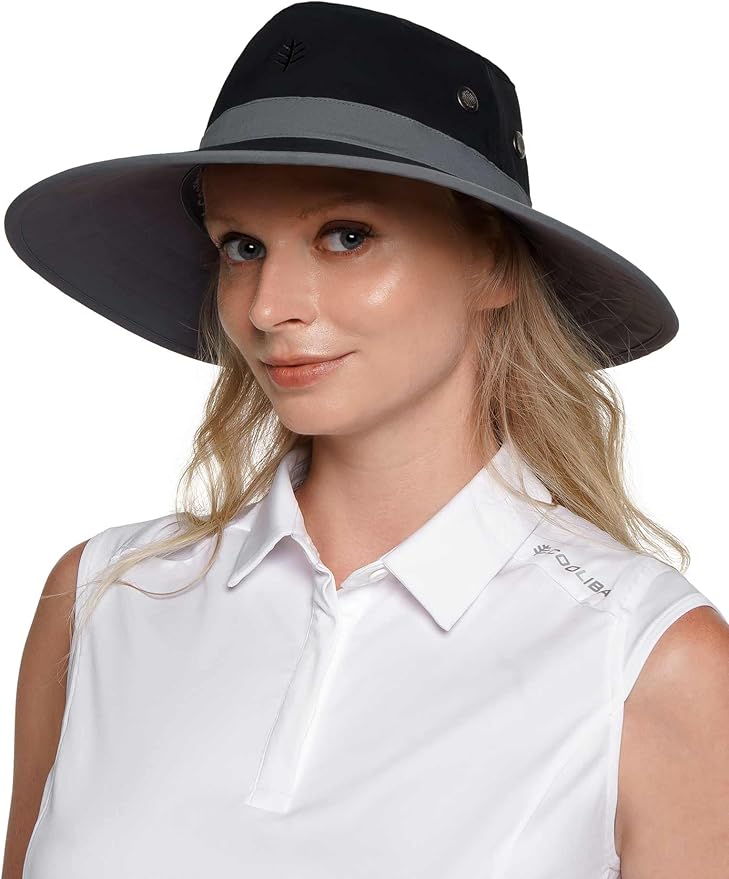 Coolibar UPF 50+ Men's Women's Matchplay Golf Hat - Sun Protective