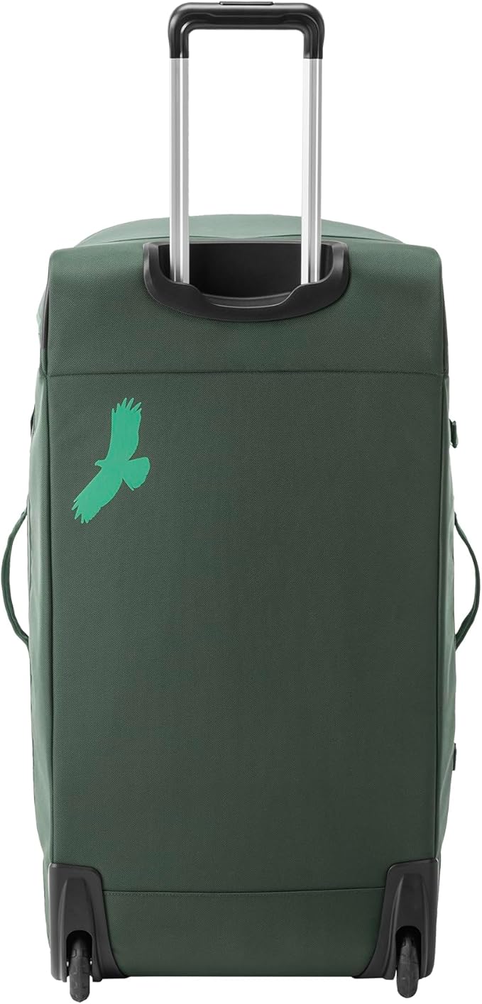 Eagle Creek Cargo Hauler XT Wheeled Duffel - Wheeled Backpack Duffel - Deployable Backpack Straps - Lockable U-Lid & Easy Access Compartment - 32" - Duck Green