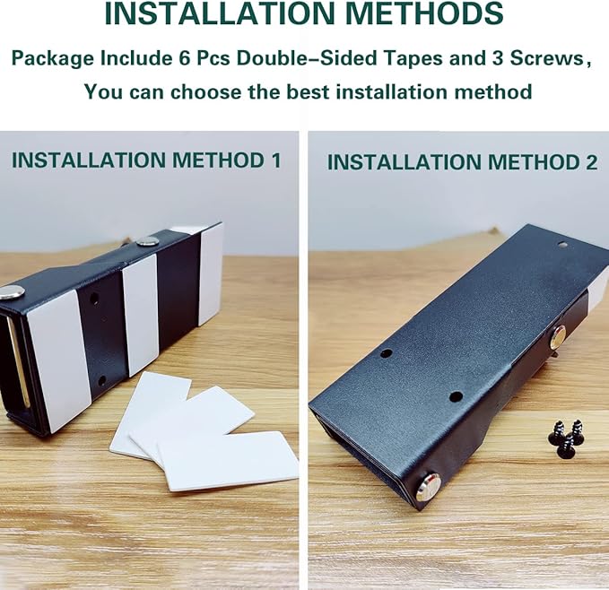 Door Stoppers 2 Pack, Self Adhesive Door Holder, No Drilling Door Stopper, Door Holder to Keep Door Open, Soft Rubber Tips & Anti Slip, Drop Stops & Easy Install
