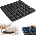 Inflatable Seat Cushion, Airplane Seat cushion for Long flights Without Air Pump, Pressure Relief Seat Cushion, Wheelchair cushions Applicable to Various Scenarios, Relief Discomfort in Coccyx&Buttock