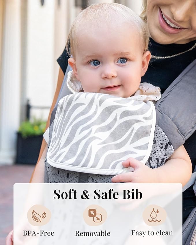 MOMTORY Carryall™ Pro Baby Carrier, Safety-Certified 6-in-1 Baby Carrier Newborn to Toddler, Detachable Baby Holder Carrier with Hip Seat, Ergonomic Cozy Baby Front and Back Carrier for 7-50lbs
