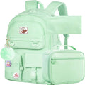 CCJPX Girls Backpack, 16 inch School Laptop Bag College Bookbag, Anti Theft Daypack for Teens Girls Students Women