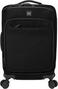 TravisMathew Quad Carry-On Spinner TMB400, Black