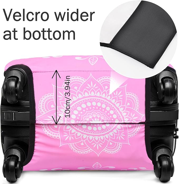 Luggage Cover for Suitcase Elastic Suitcase Cover Protector, Carry On Luggage Sleeve Anti Scratch Travel Essentials Fits 20-22