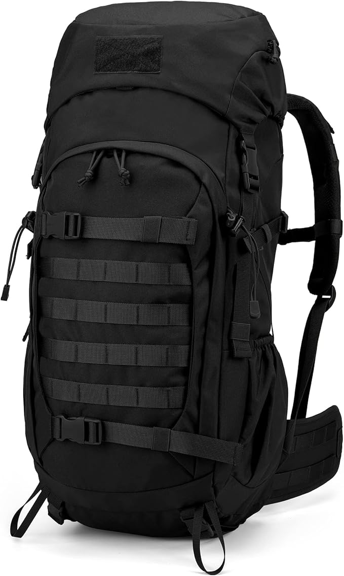 Mardingtop 50L Hiking Backpack,Backpacking Backpack with Rain Cover for Hiking,Backpacking,Rucking,Camping,Survival