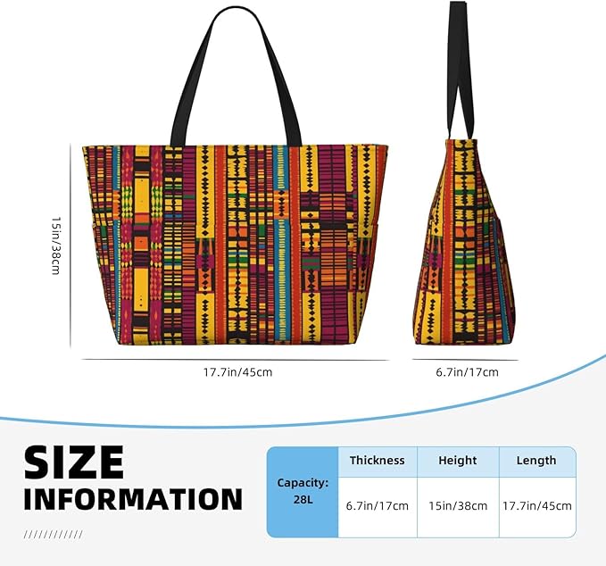 Beach Bag for Women Beach Tote Bag Waterproof Sandproof Large Bags with Zipper Big Capacity for Vacation Travel