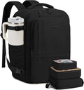 LOVEVOOK Travel Backpack for Women & Men, 60L Large Carry On Backpack Airline Approved, TSA Personal Item Weekender Bag, Water Resistant Laptop Backpacks with 3 Packing Cubes for Travel Essentials