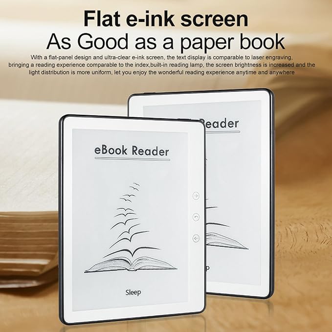 eReader 5.76 Inch Touchscreen ComfortLight, 16GB of Storage, Dark Mode Option Audiobooks Eye Friendly E Reader