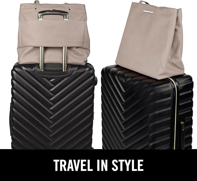Kenneth Cole REACTION Marley Backpack, Taupe, 16" Laptop Tote