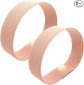 AcuBalance Motion Sickness Bracelets – Comfortable Waterproof Acupressure Band for Natural Nausea Relief, Ideal for Travel (Pair), Pink (Large 8)