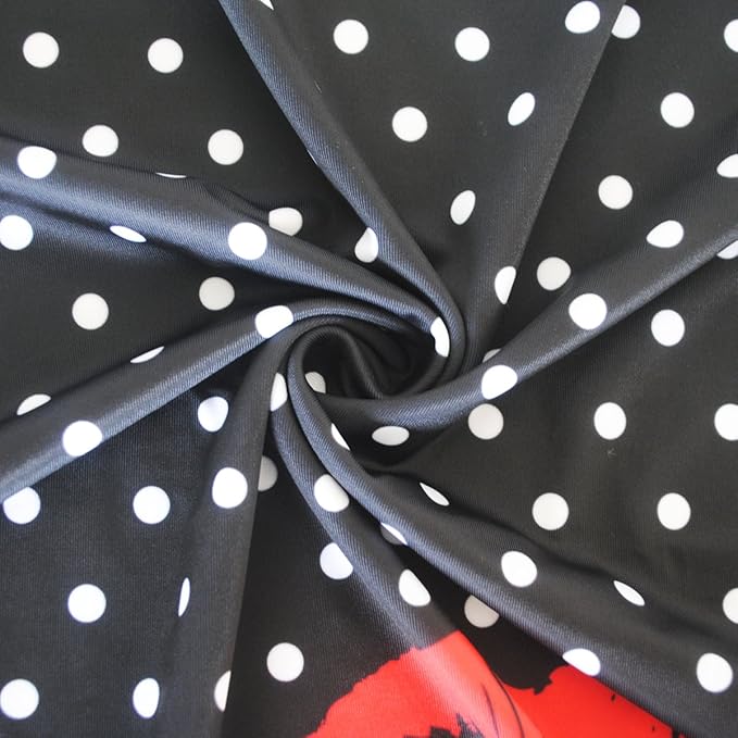 Explore Land Travel Luggage Cover Suitcase Protector Fits 18-22 Inch Case (Polkadot, S)