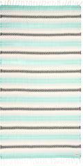 Sand Cloud Turkish Beach Towel - Sand Free - 100% Organic Turkish Cotton Yarn - Quick Dry Towel for Beach, Picnic Blanket or Throw - As Seen on Shark Tank - Tie Dye (Mint Baja)