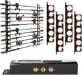 KastKing SafeGuard Fishing Rod Holder for Garage, Wall or Ceiling Mounted Fishing Rod Rack Storage Organizer, Fishing Pole Holder Holds 12 Rods or Combos in Less Than 36 Inches