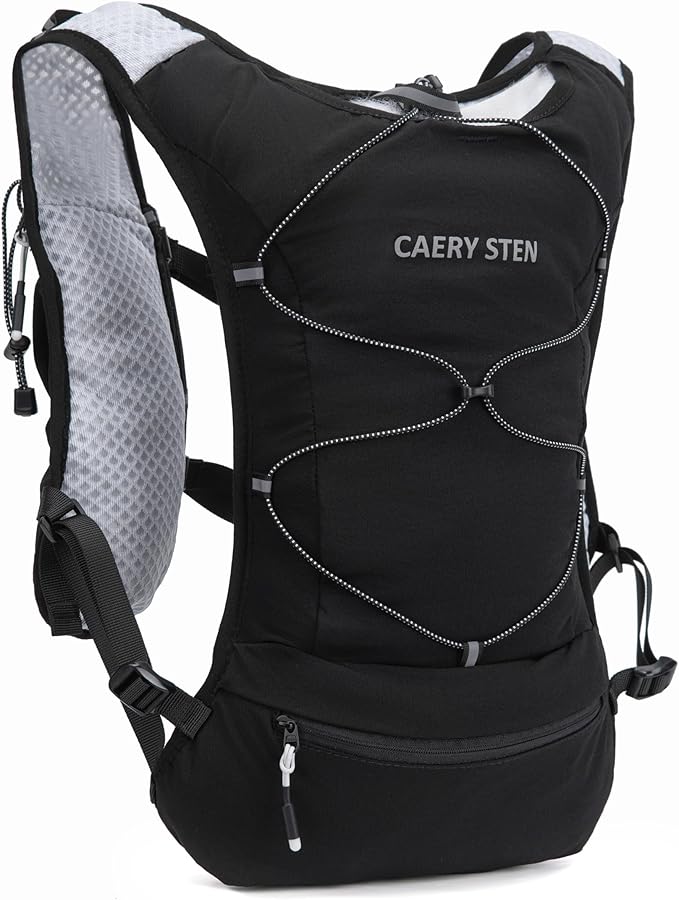Hydration Backpack, Water Backpack, Women's Running Vest, Running Backpack with Water Bag, Lightweight Hiking Backpack, Men's Cycling Backpack