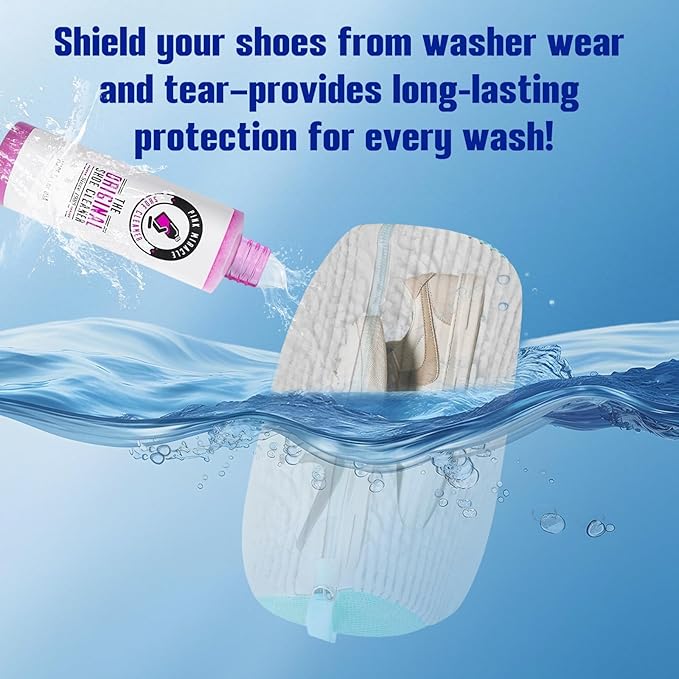 Shoe Washing Machine Bag Reusable Laundry Bag for Sneakers Boots Delicates Machine Wash Safe Shoe Cleaner Protect Deep Clean in Washers