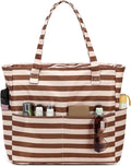 LEDAOU Beach Bag Waterproof Sandproof Women Tote Bag Pool Bag with Zipper for Gym Grocery Travel with Wet Pocket