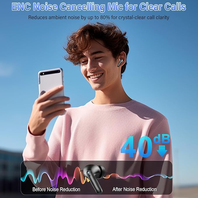 AI Translation Earbuds Real Time with Audio and Video Calls, 164 Language/7 Translation Modes Translator Earbuds Bluetooth 5.4 with APP, 48H AI Ear Buds Translator Device for Business/Learning, Gold