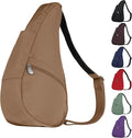 AmeriBag 17" Microfiber Crossbody Sling Healthy Back Bag