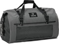IRON JIA'S Motorcycle Dry Bag - Waterproof Duffle & Luggage Tail Bag Saddle Bags with Roll Top Closure, Shoulder Straps, Inner Pocket and Mesh Pocket (Grey, 70L)