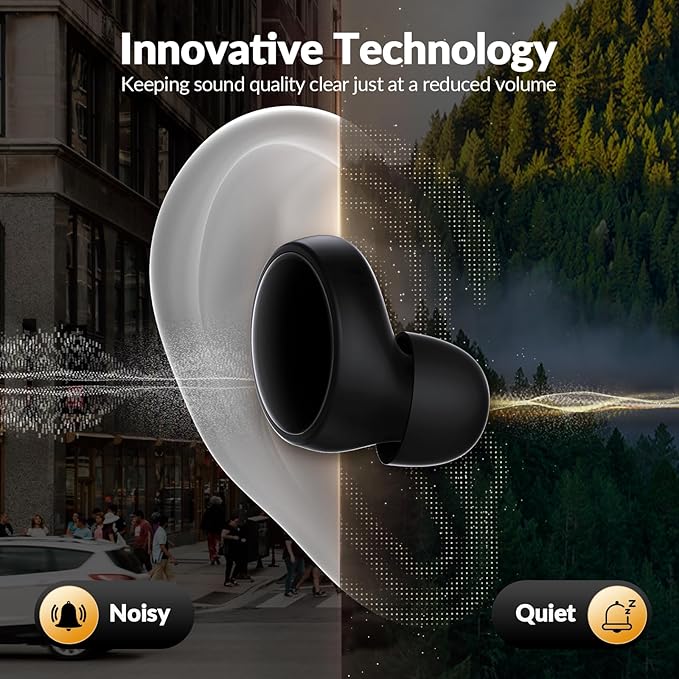 Ear Plugs for Sleeping 45dB Noise Cancelling Ear Plugs for Concerts, Focus, Travel, Work Silicone Hearing Protection Earplugs with 8 Ear Tips Reusable Noise Reduction Ear Plug with Storage Case Black
