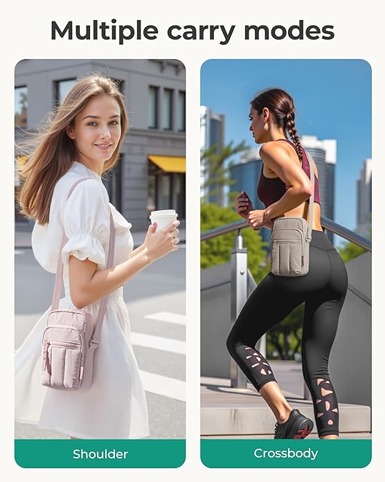 BAGSMART Small Crossbody Bags for Women, Cell Phone Crossbody Purse for Women Travel Wallet with RFID Blocking Card Slots
