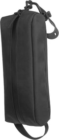 Gravel Mini Hanging Toiletry Bag – Compact, Water-Resistant for Travel (Black)