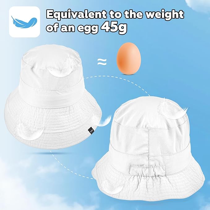 Sukeen Lightweight Bucket Hat for Women Quick-Dry Hiking Hat Packable Foldable UV Sun Hat for Outdoor Activities