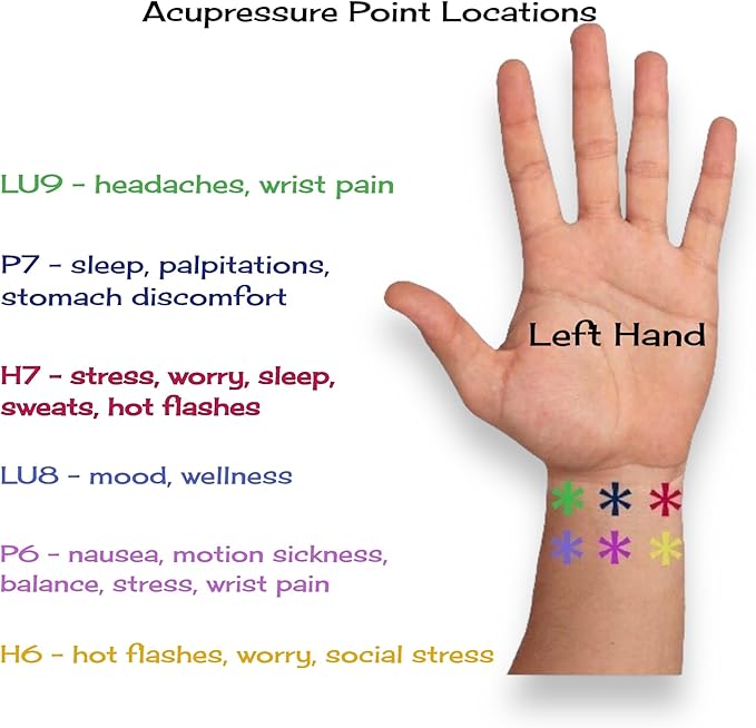 AcuBalance Motion Sickness Bracelets – Comfortable Waterproof Acupressure Band for Natural Nausea Relief, Ideal for Travel (Pair), Pink (Small 6")