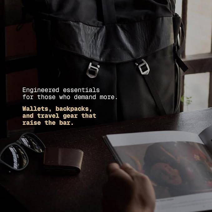 The Frenchie Co. - Super Light Ballistic Speed Backpack - Expandable Lightweight Design - Anti-Theft Magnetic Closure - Self-Adjusting Comfort Straps - Water-Resistant Ballistic Nylon
