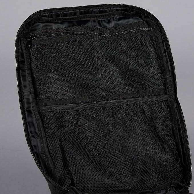 WOLFpak 15L Backpack - Alpha Black - Slim Everyday Carry Backpack for Men & Women, Water-Resistant Minimalist Daypack for Laptop & Travel