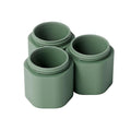Cadence Extender - Add On to Any Flex Magnetic Containers with Lids,Extension to Travel Bottles for Toiletries - Carry On Travel Essentials For Women/Men - Adds Additional 1.43 fl oz - 3pk, Eucalyptus