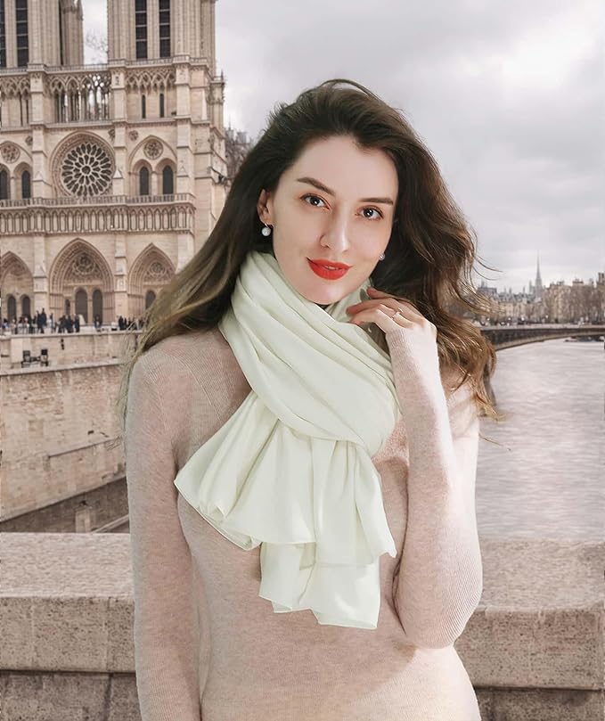 VENVSBEE Shawl Wraps for Women, Travel Scarf Soft Blanket Wrap Pashmina Travel Accessory for Airplane